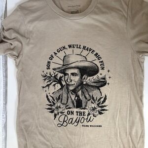 Hank Williams Jambalaya On The Bayou Tshirt Souvenir Country Music